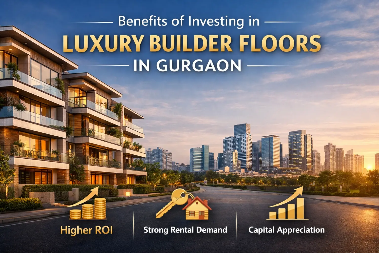 Luxury builder floor in Gurgaon